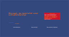 Desktop Screenshot of boreaal.nl