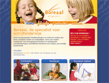 Tablet Screenshot of boreaal.nl